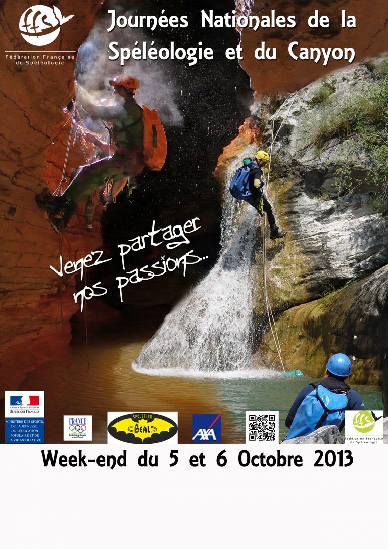 Journées nationales de la spéléologie et du canyon 2013