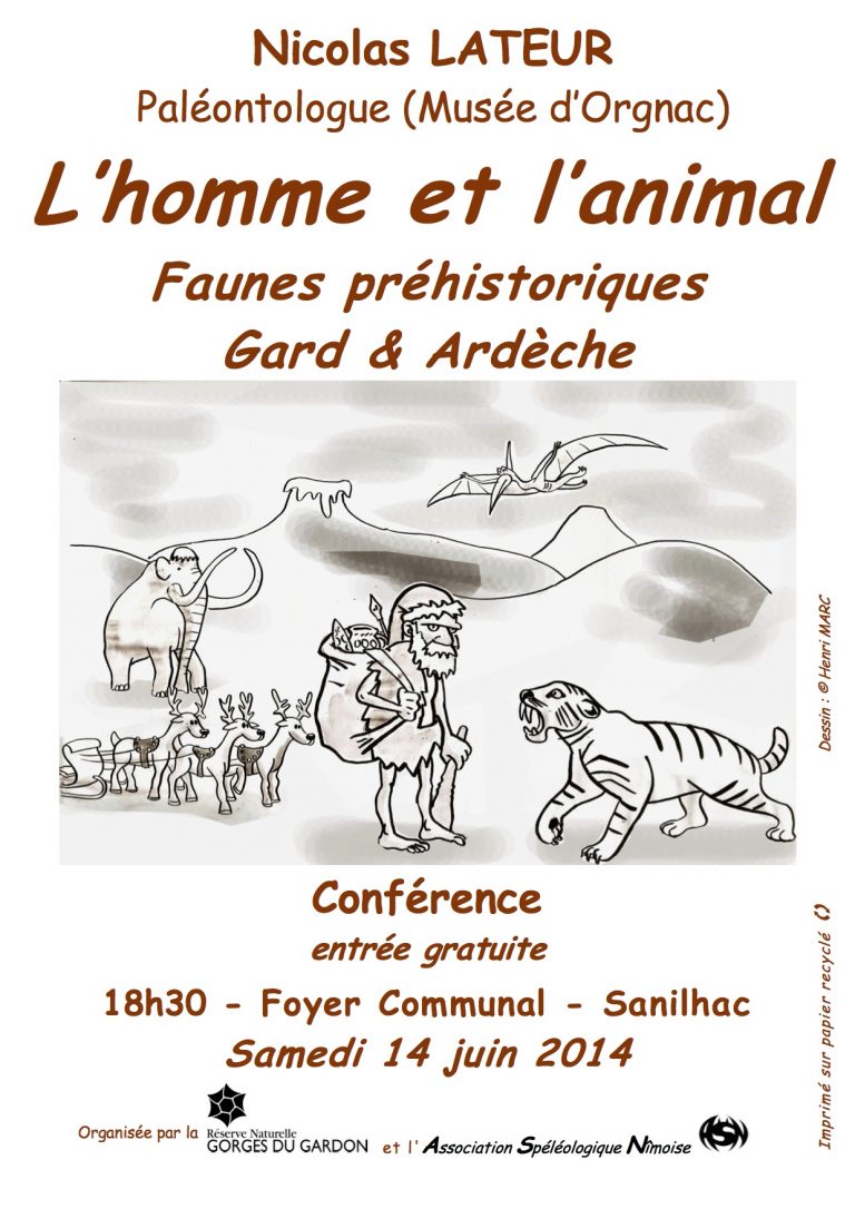 Conférence « l&rsquo;homme et l&rsquo;animal »