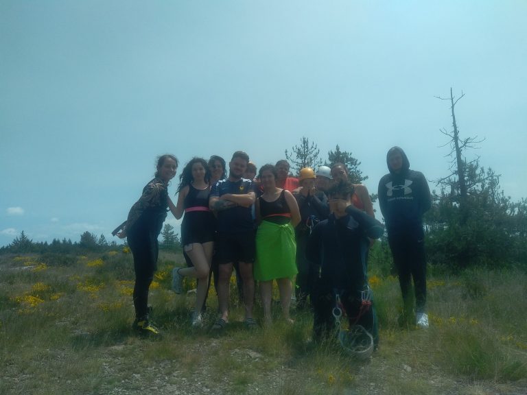 C&rsquo;est la fin du projet Spéléo-Canyon avec le foyer de Saint Joseph à Alès