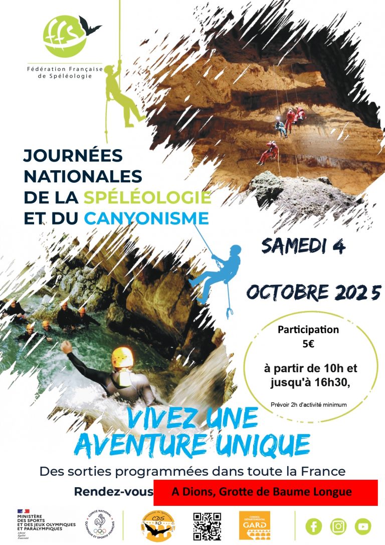 Initiation en spéléologie