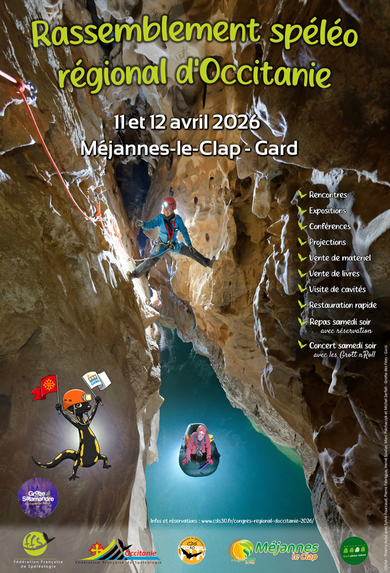Congrès Régional Spéléo Occitanie 2026