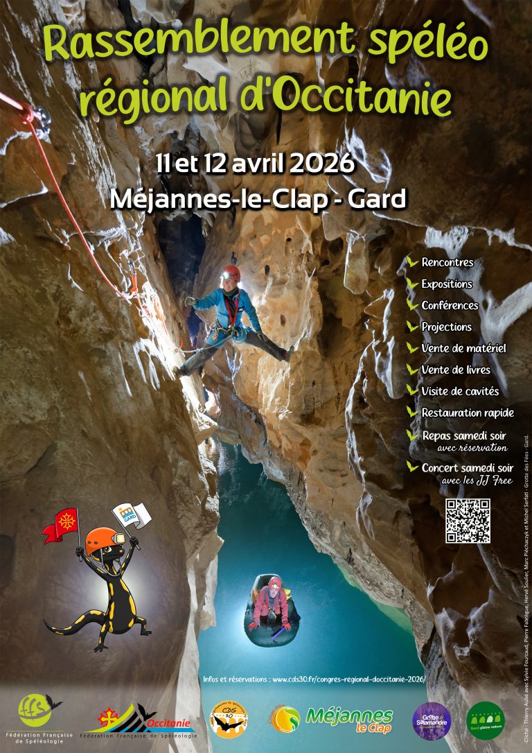 Congrès Régional Spéléo Occitanie 2026